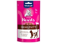 Vitakraft Pochoutka pro kočky Vita Hearts Immunity s hovězím, 40 g