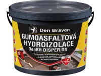 Den Braven Gumoasfaltová hydroizolace DenBit DISPER DN černá 5 kg