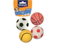Vitakraft Hračka pro psy míček gumový, různé druhy, 6 cm