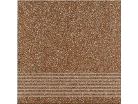 Cersanit Dlažba schodovka Milton Brown, 29,7 x 29,7 cm