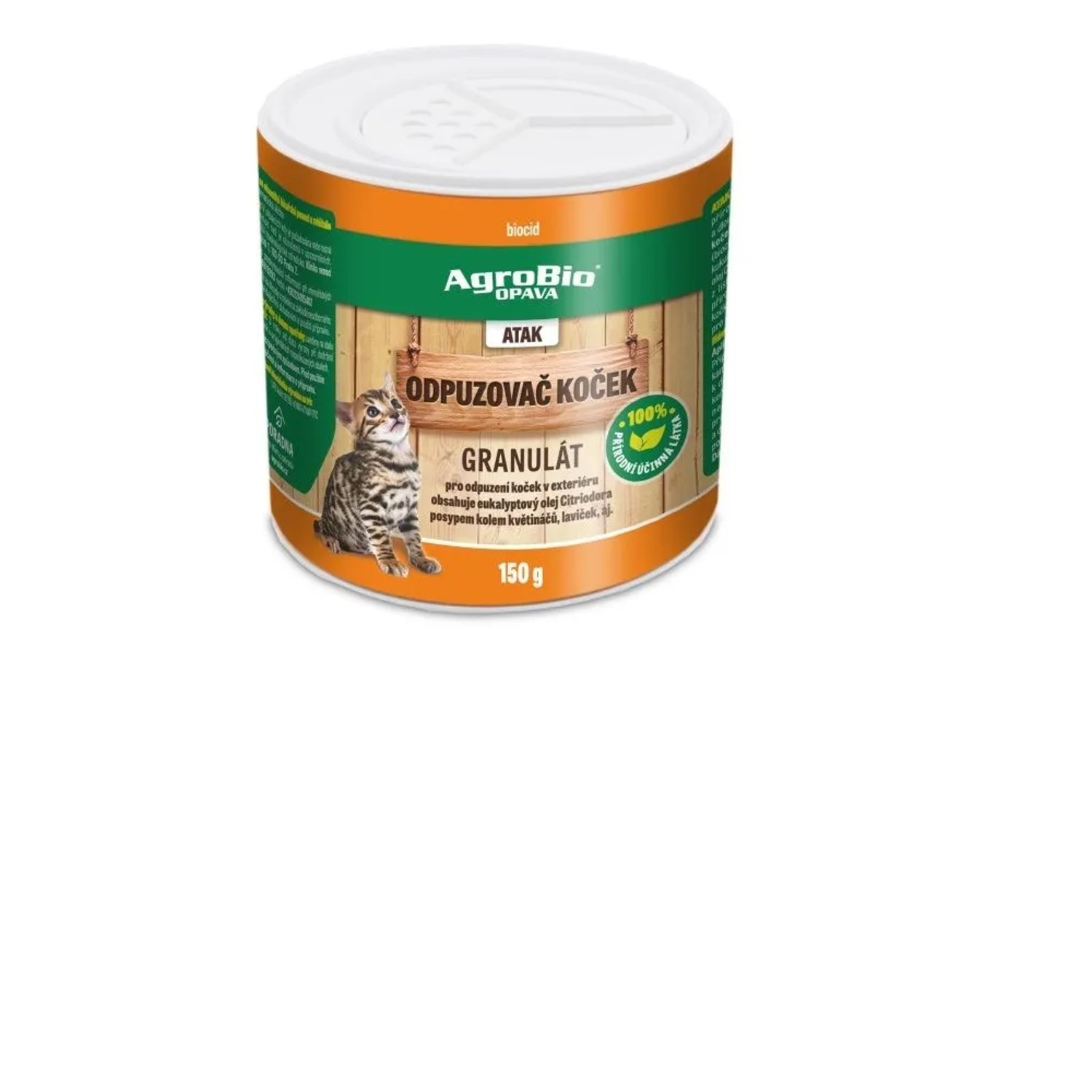 Odpuzovač koček granulát ATAK 150 g