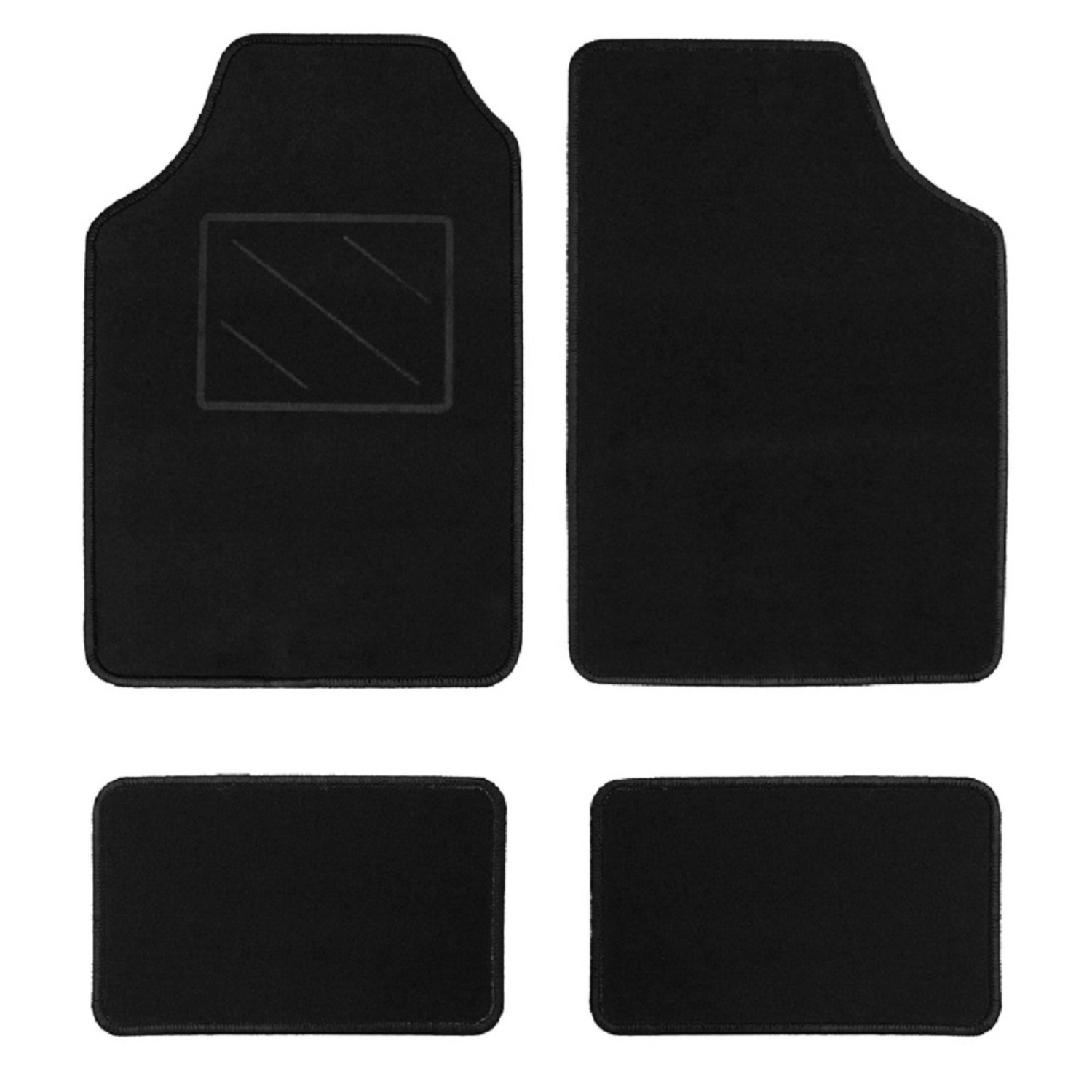 CAPPA Autokoberce Napoli univerzální, černá