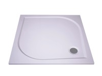 Sanotechnik Rohová sprchová vanička Aneta 90000, čtverec, 80 x 80 x 2,5 cm