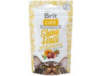 Brit Pamlsek pro kočky Care Cat Snack Shiny Hair 50 g