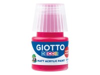 GIOTTO Akrylová barva Decor Acrylic MATT karmínová, 25 ml