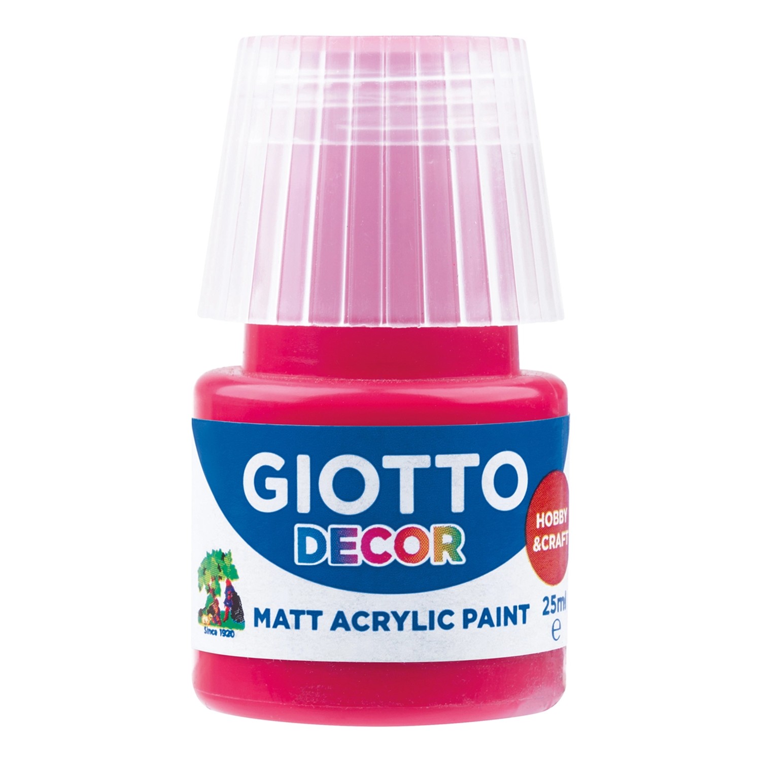 Akrylová barva Giotto Decor matt 25 ml - karmínová