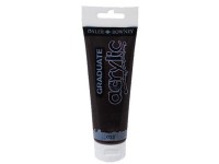 Daler Rowney Akrylová barva GRADUATE perleťová černá, 120 ml