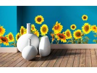 Crearreda Samolepicí dekorace na zeď, slunečnice, 1 arch, 30 x 198 cm Crearreda Samolepicí dekorace na zeď, slunečnice, 1 arch, 30 x 198 cm