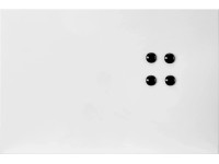 Magnetická tabule vč. magnetů, 60 x 40 cm