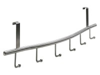 Hettich Věšák na dveře ušlechtilá ocel 6 háčků