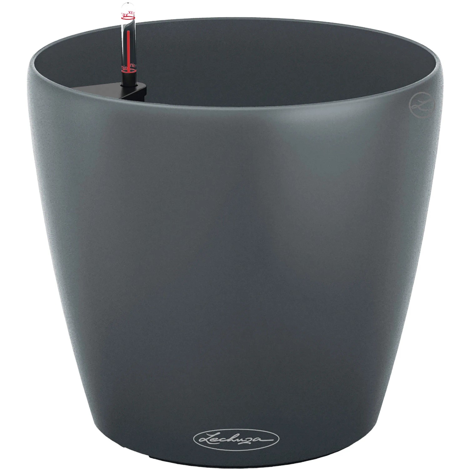 Lechuza Samozavlažovací květináč Classico Color Eco 18 šedý pr. 19 x 17 cm