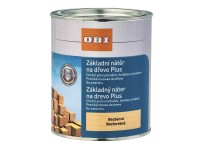 OBI Základní nátěr na dřevo PLUS 750 ml