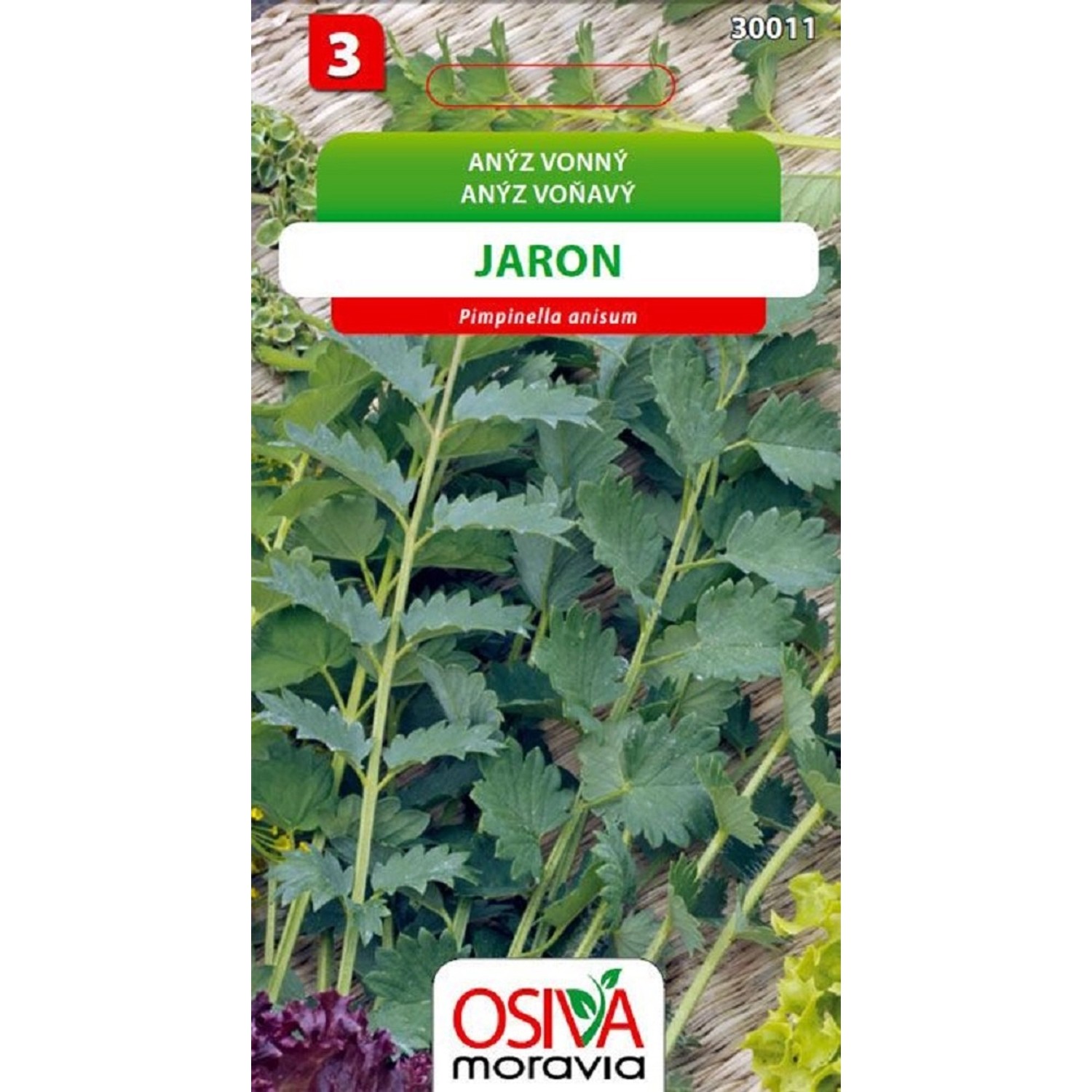 Semínka Anýz vonný Jaron (Pimpinella anisum)