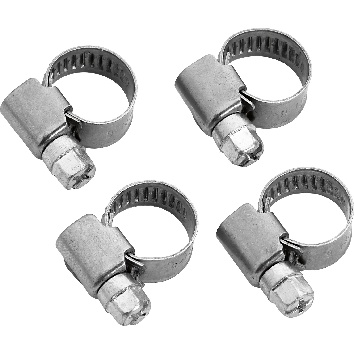 LUX Sada hadicových spon 4dílná nerezová ocel