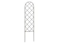 Špalír na popínavé rostliny, černý, 20 x 80 cm