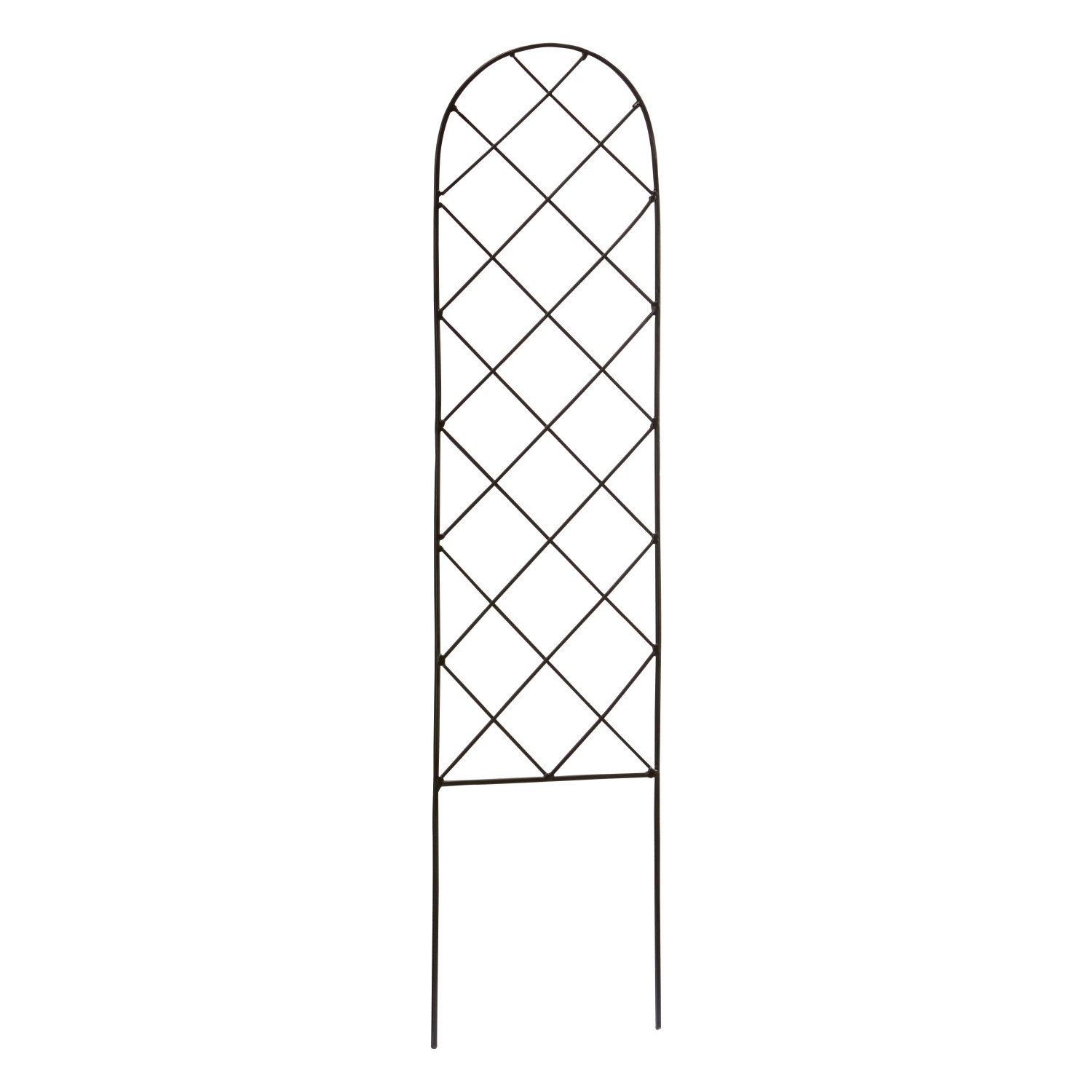 Špalír na popínavé rostliny, černý, 20 x 80 cm