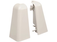 Living by HARO Vnější roh, bílá, 2 ks Living by HARO Vnější roh, bílá, 2 ks