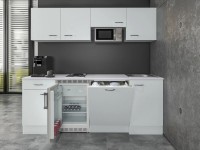 Flex-Well Kuchyně Wito 210 cm/typ 1 - lednice/mikrovlnka/varná deska/myčka