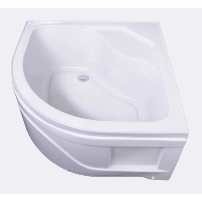 Sanotechnik Sprchová vanička PT25W, čtvrtkruh, 90 x 90 x 50 cm