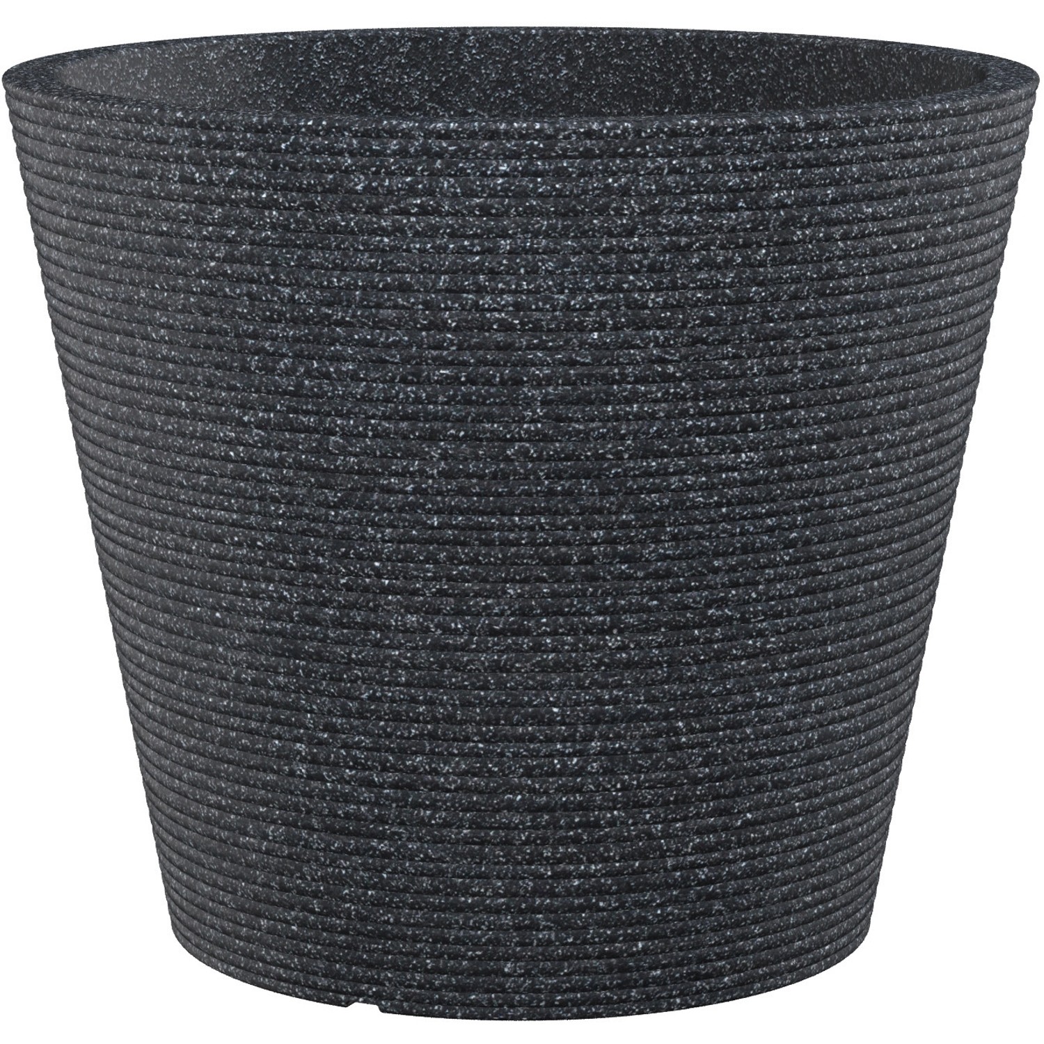 Scheurich Květináč Coneo 242 Black pr. 28,5 x 24,3 cm