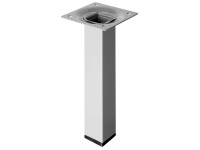 Hettich Nábytková noha hranatá, hliníková, 25 x 25 x 150 mm