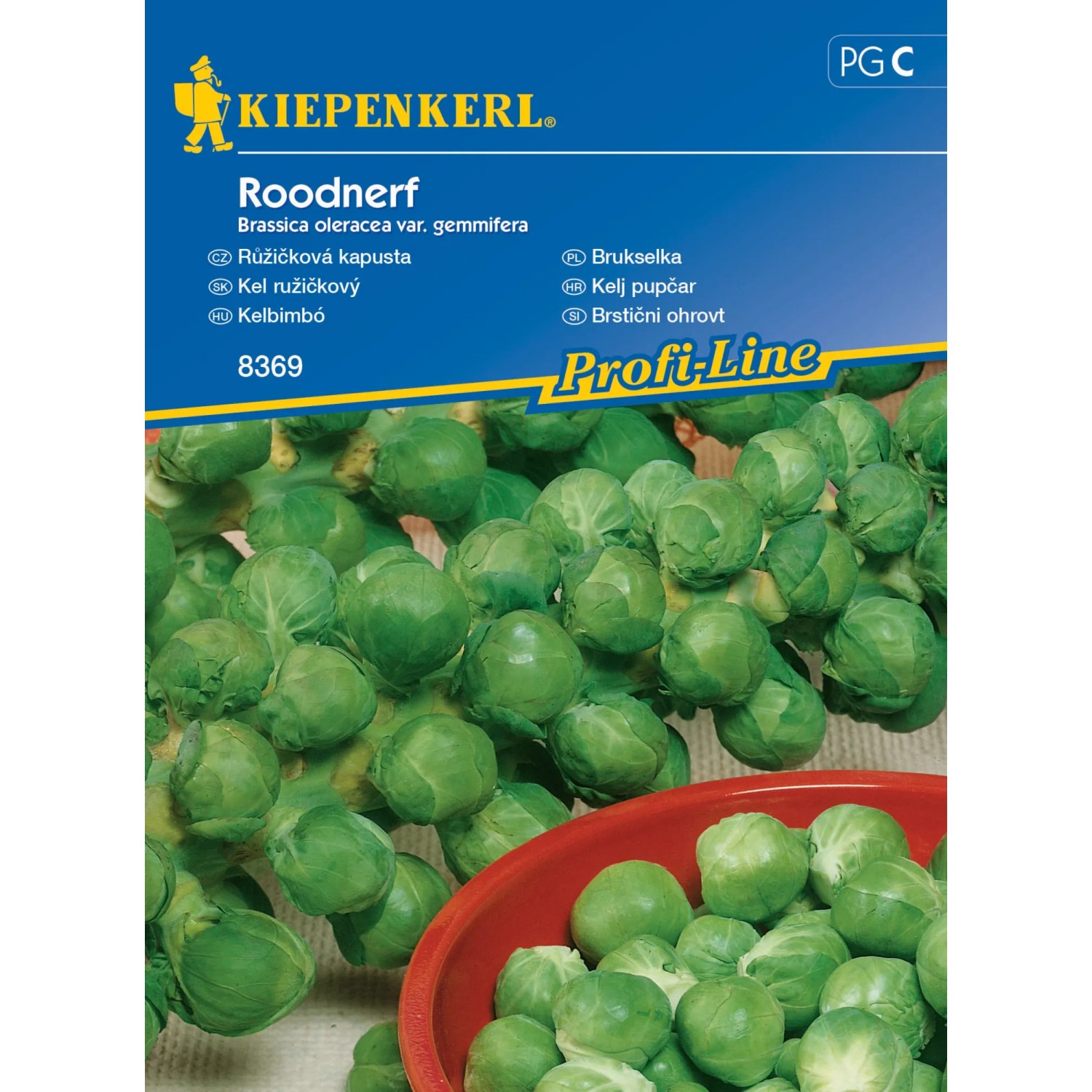 KIEPENKERL Růžičková kapusta (Brassica oleracea var. gemmifera) Roodnerf