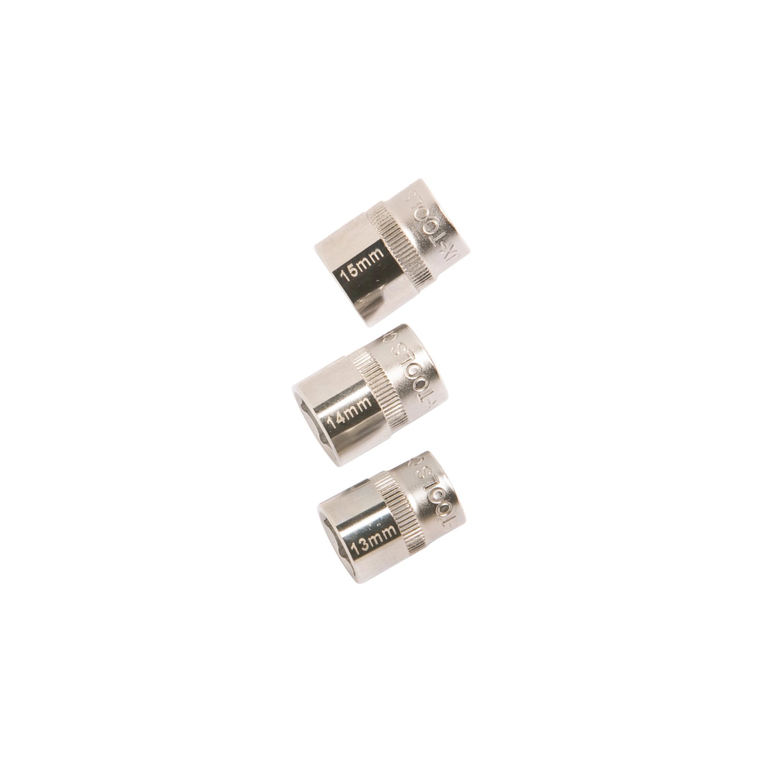 LUX Sada nástrčných klíčů 3dílná 13 mm - 15 mm Comfort