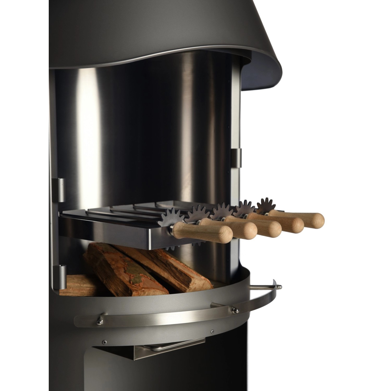 Buschbeck Grilovací jehly na špíz pro nerez grilovací krb Sydney