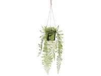 Mica Decorations Umělá rostlina Adiantum v květináči, zelená, 47 x 20 cm