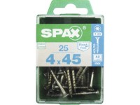 Spax Uni vrut zápust.hlava T-Star+ T20 část.závit ocel A2 4 x 45 mm 25 ks