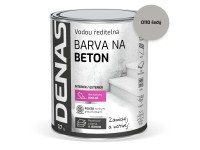 DENAS Vodou ředitelná barva na beton BETON 0110 šedá 700 g