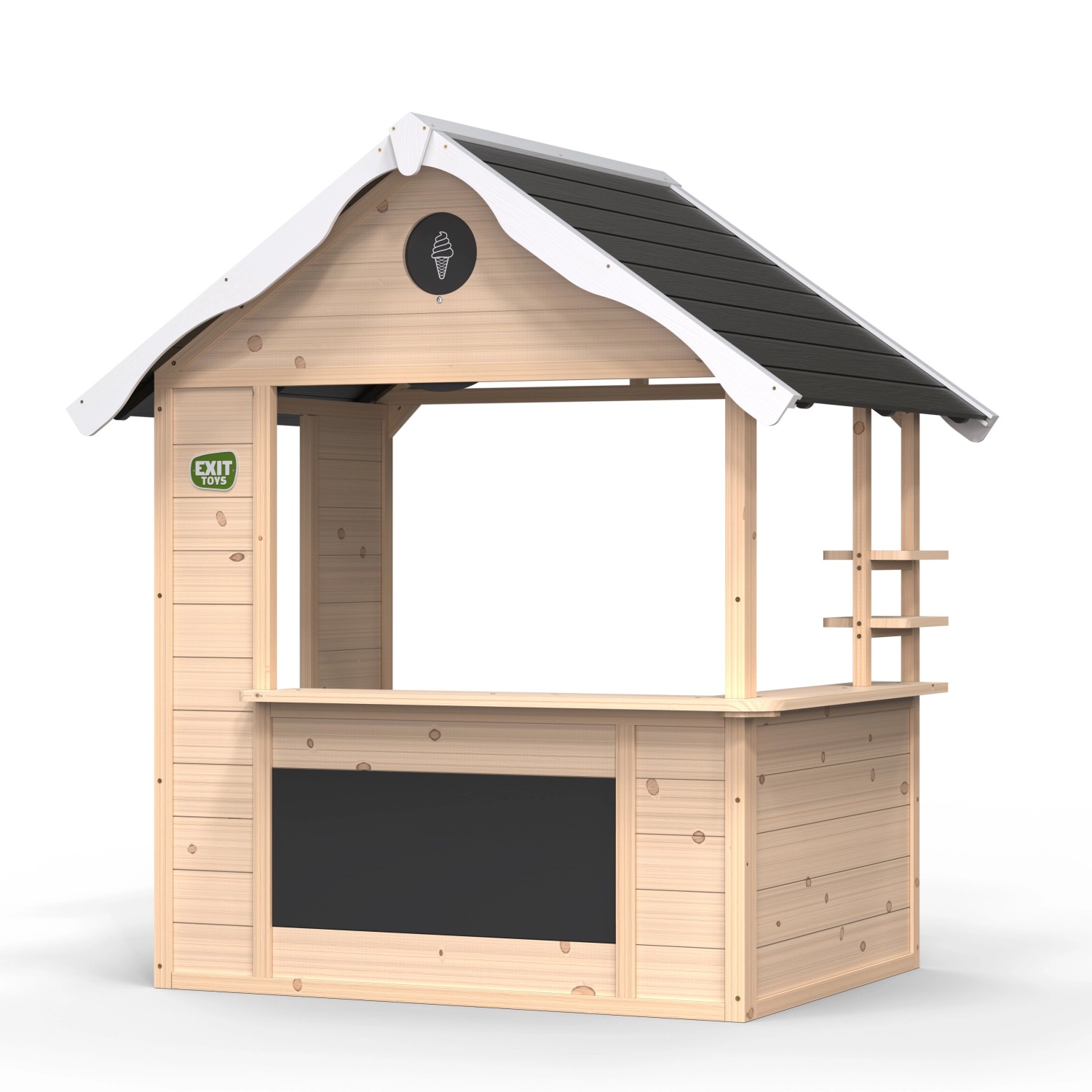 EXIT Dřevěný dětský domeček Hika 140 x 155 x 111 cm