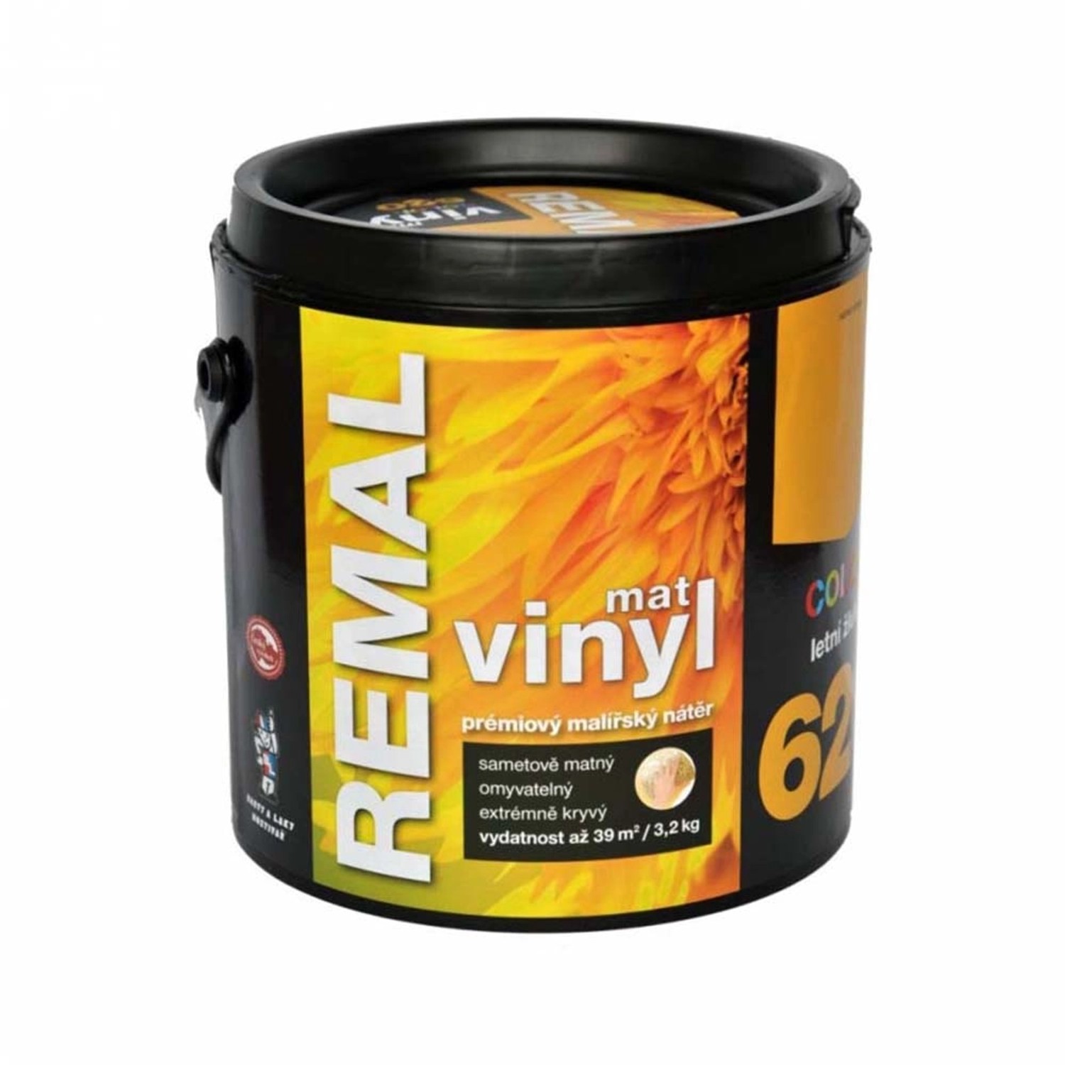 Remal Vinyl Color mat letní žlutá 3,2kg