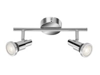 Briloner LED 2-bodové koupelnové svítidlo FALMO 275 x 123 x 80 mm