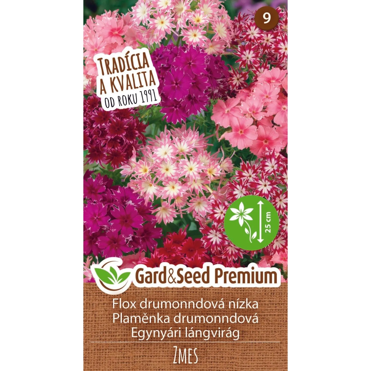 GardenSeed Premium Semínka Plaměnka Drumonndová - směs