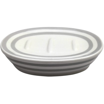 Mýdlenka Seauville keramická šedá