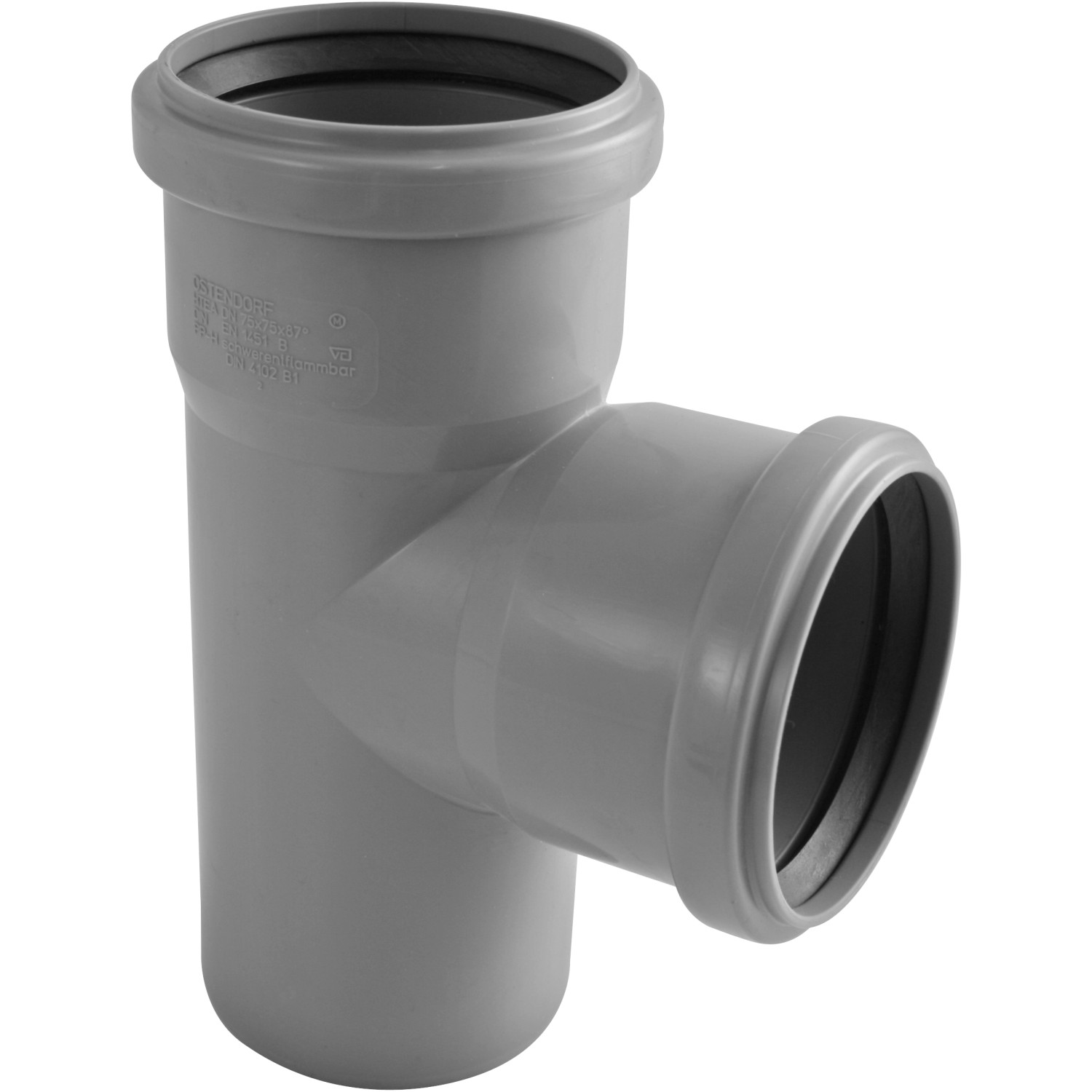 Marley Jednoduchá odbočka odpadu HTEA 87°, DN 50/50