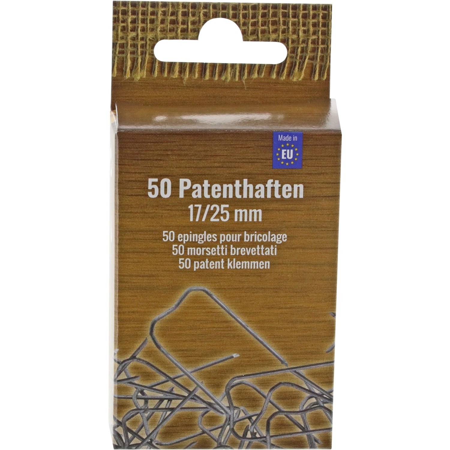 Floristické svorky 17/25 mm, 50 ks