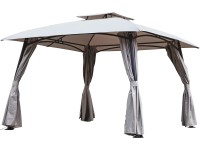 OBI Party stan Granisle šedobílý 265 x 327 x 328 cm