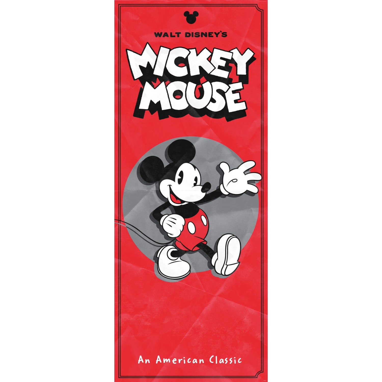 Komar Vliesová fototapeta Mickey American Classic 100 x 250 cm