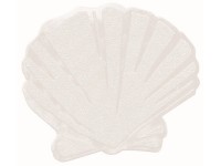 Kleine Wolke Sada protiskluzových podložek Minis Muschel sněhově bílých 6-dílná