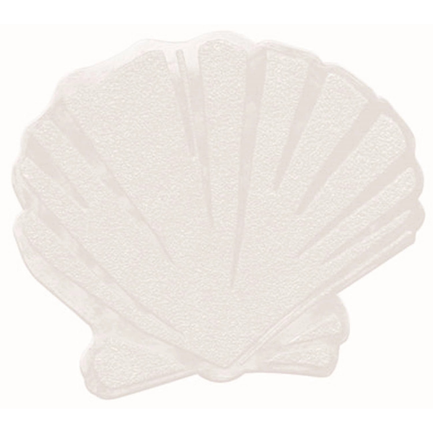 Kleine Wolke Sada protiskluzových podložek Minis Muschel sněhově bílých 6-dílná