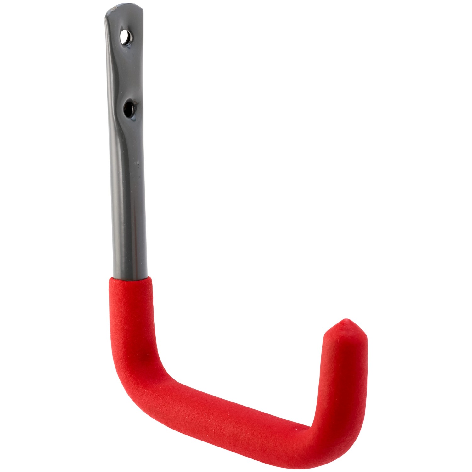 Nástěnný hák s povrchovou úpravou a pogumováním, nosnost 20 kg, 145 x 115 mm