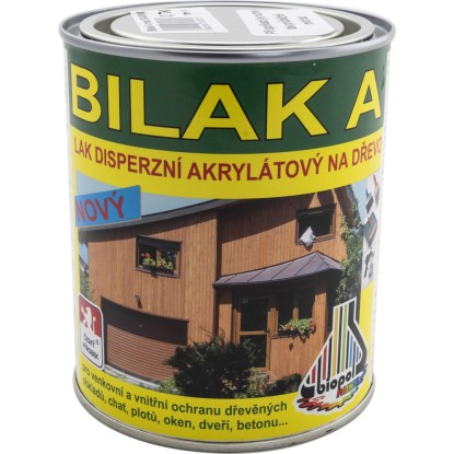 BILAK A Disperzní lak na dřevo 0002, matný transparentní, 700 g