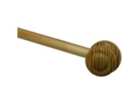 Gardinia Nosník pro vitrážní tyčky Montana, borovice přír., pr. 11 mm, 3 cm