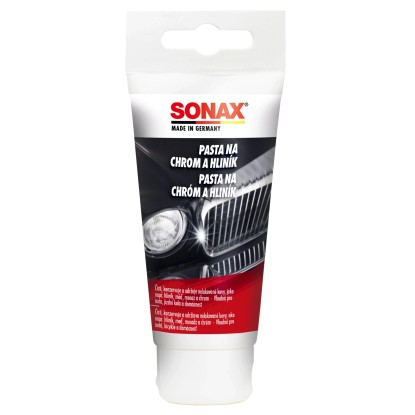 SONAX Čisticí pasta na chrom a hliník 75 ml
