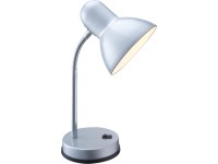 Lampa na psací stůl šedá