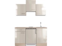 Flex-Well Kuchyně Orlando 150 cm/typ 4 - lednice/varná deska