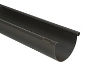 Marley Continental Okapový žlab plastový RAL 8017 hnědý RG 100, 1 m Marley Continental Okapový žlab plastový RAL 8017 hnědý RG 100, 1 m