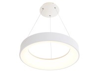 Ecolite LED závěsné svítidlo NEST 40W 2600lm 2700-6500K, bílá, pr. 45 x 10 cm